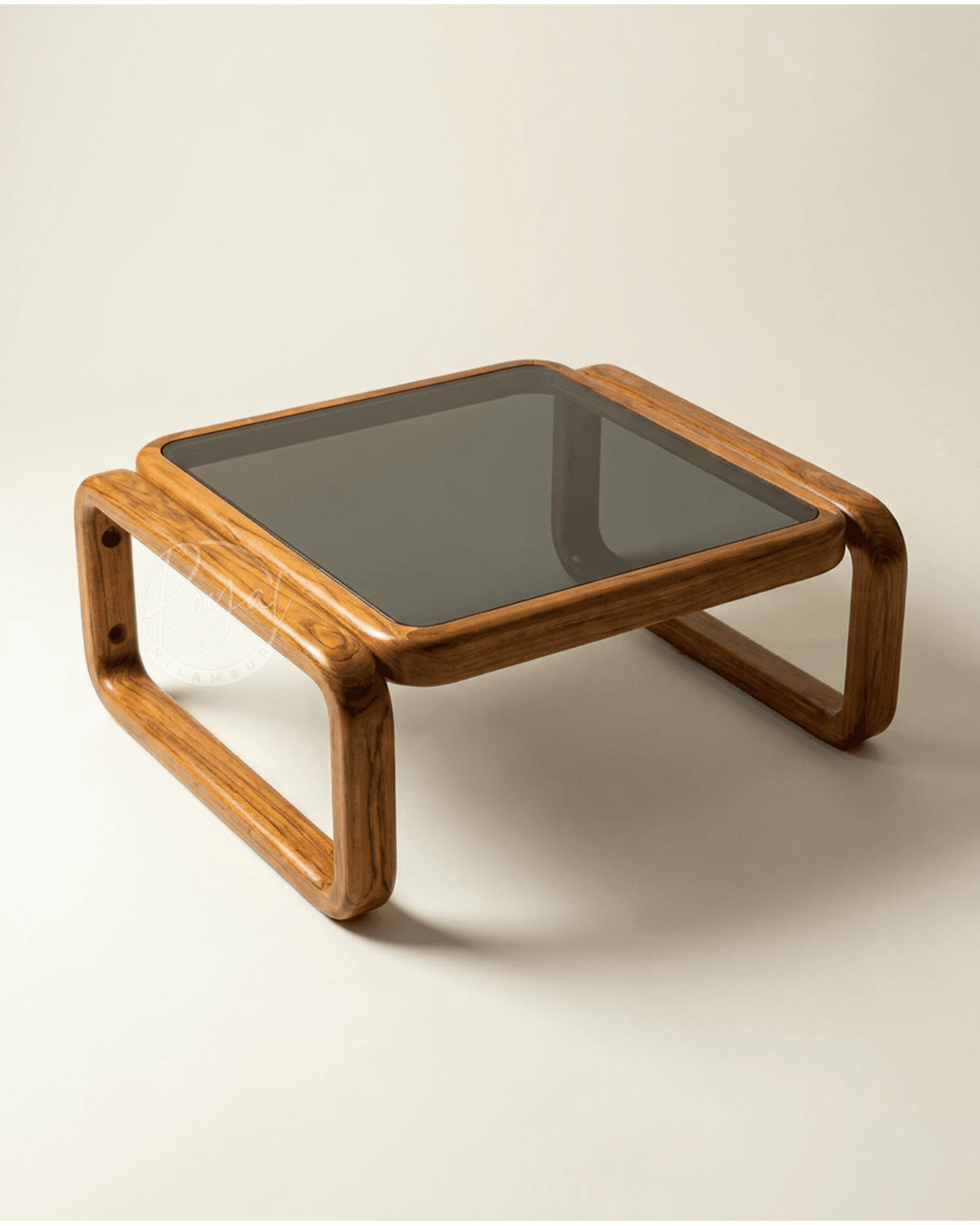 Royal Averic Nilambur Teak Wood Coffee Table