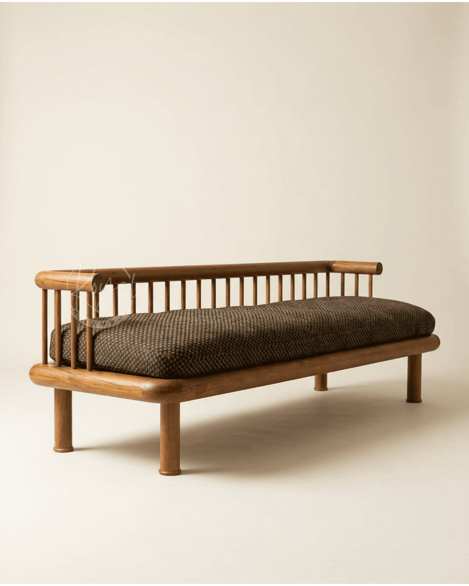 Royal Tevry Nilambur Teak Wood Sofa