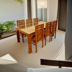 Royal Vyrona Nilambur Teak Wood Dining Table