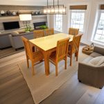 Royal Astra Nilambur Teak Wood Dining Table With Marble Top