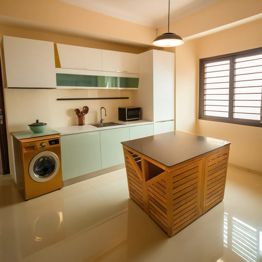 Royal nilambur wild teak kitchen table