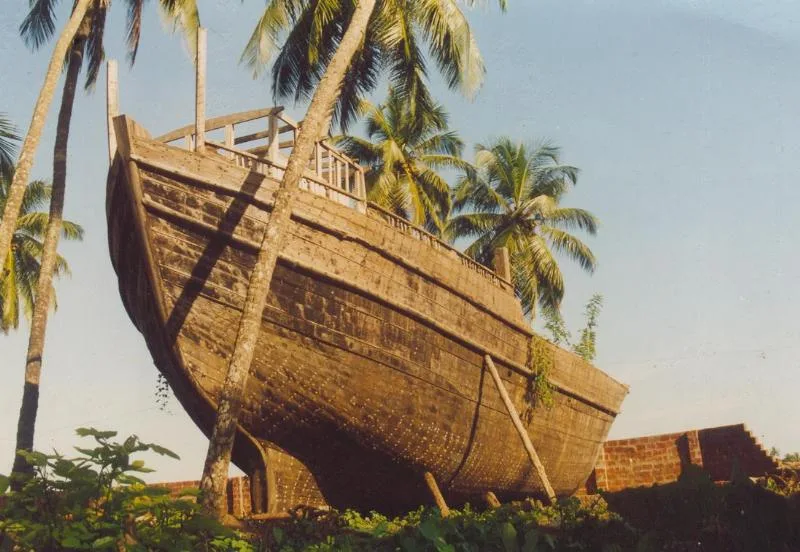 Royal nilambur teak used for Uru building