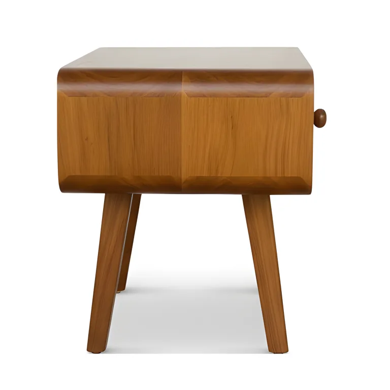 Royal Calvyn Nilambur Teak Wood Sidebox