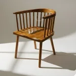 Royal Alaya Nilambur Teak Wood Arm Chair