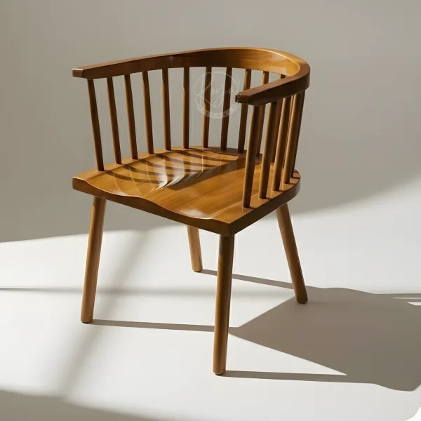 Royal Alaya Nilambur Teak Wood Arm Chair