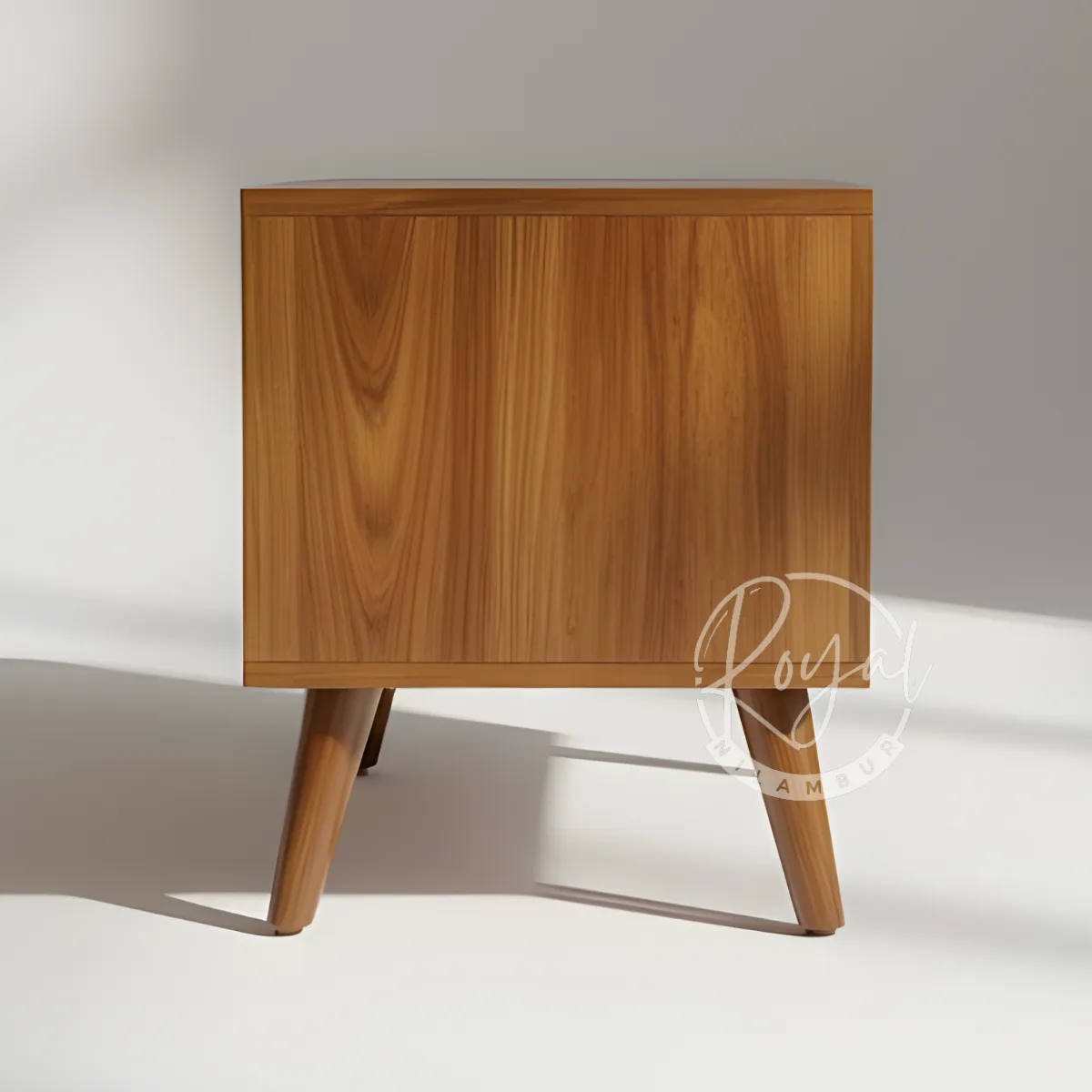 Royal Dhruv Nilambur Teak Wood Side Table made of nilambur teak wood Royal Dhruv Nilambur Teak Wood Side Table - Image 4