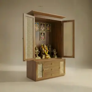 Nilambur Teak Wood Pooja Mandir