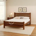 Royal Nidra Nilambur Teak Wood Bed Cot