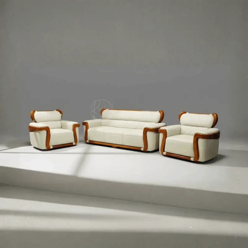 wooden sofa set