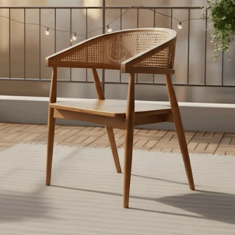 Royal Saren Nilambur Teak Chair